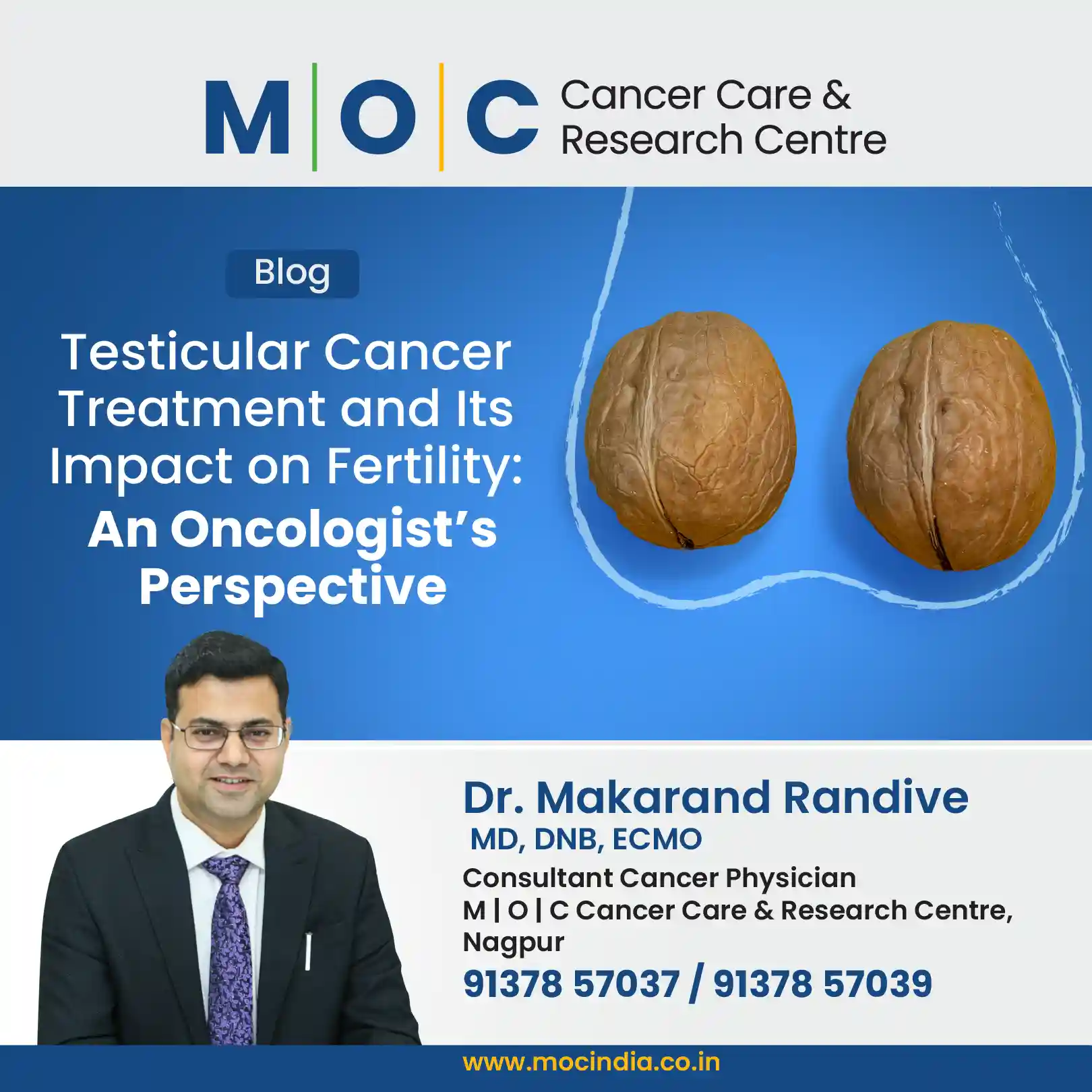 Testicular Cancer Treatment & IT’s Impact on Fertility: An Oncologist’s Perspective